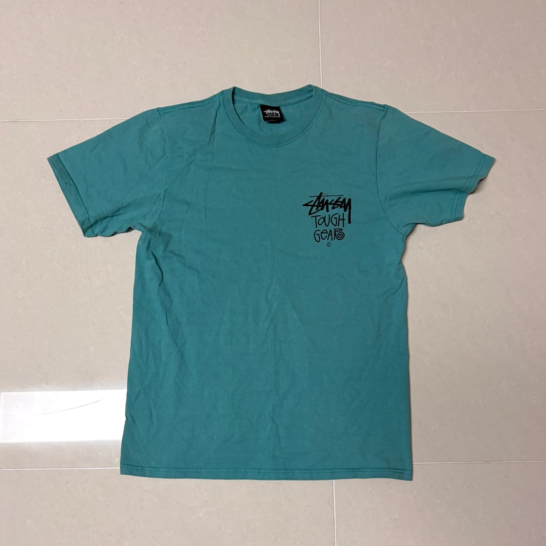 스투시 터프 기어 티셔츠 오션 s 상품이미지3