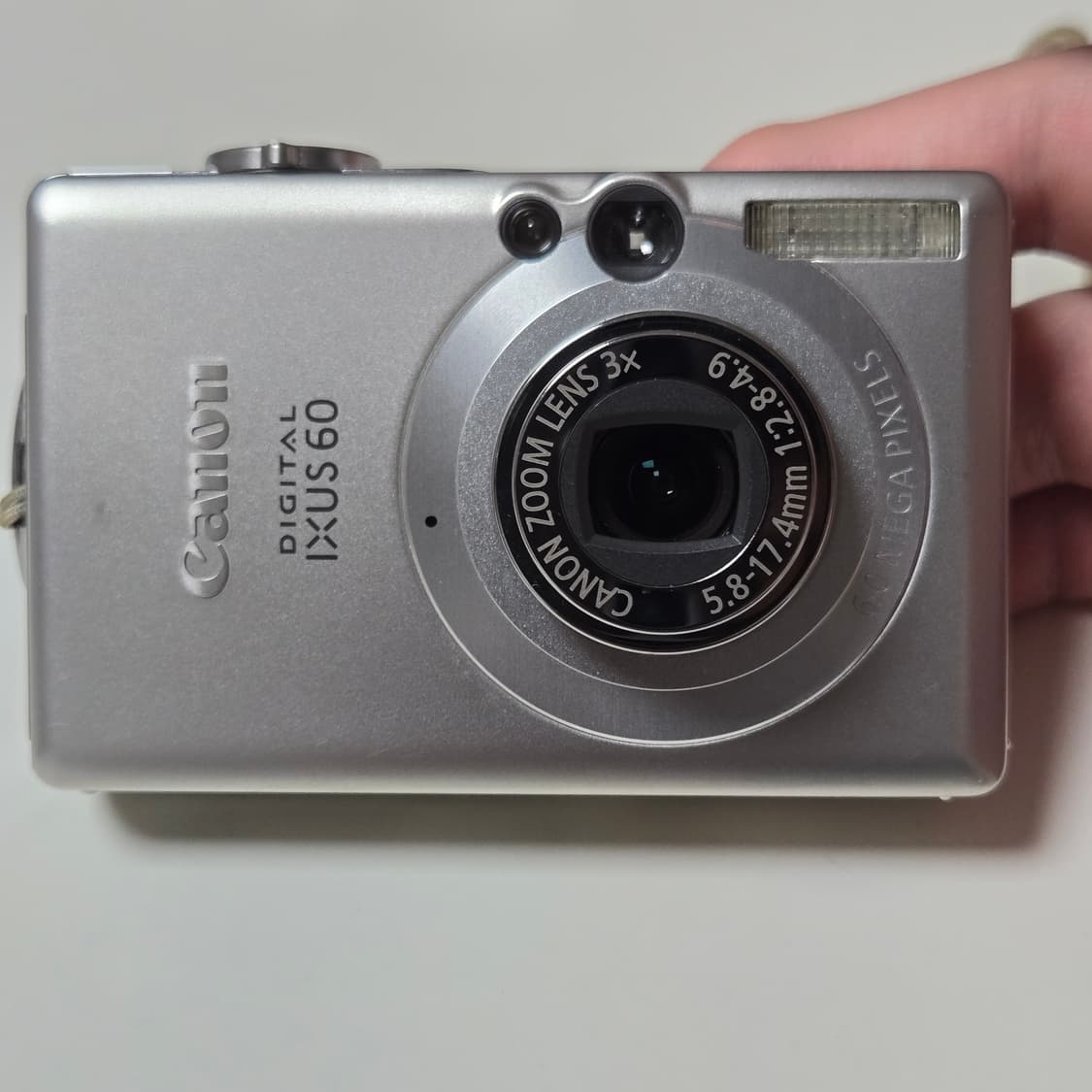 캐논 디지털 익서스 60 은색 카메라 상품이미지2