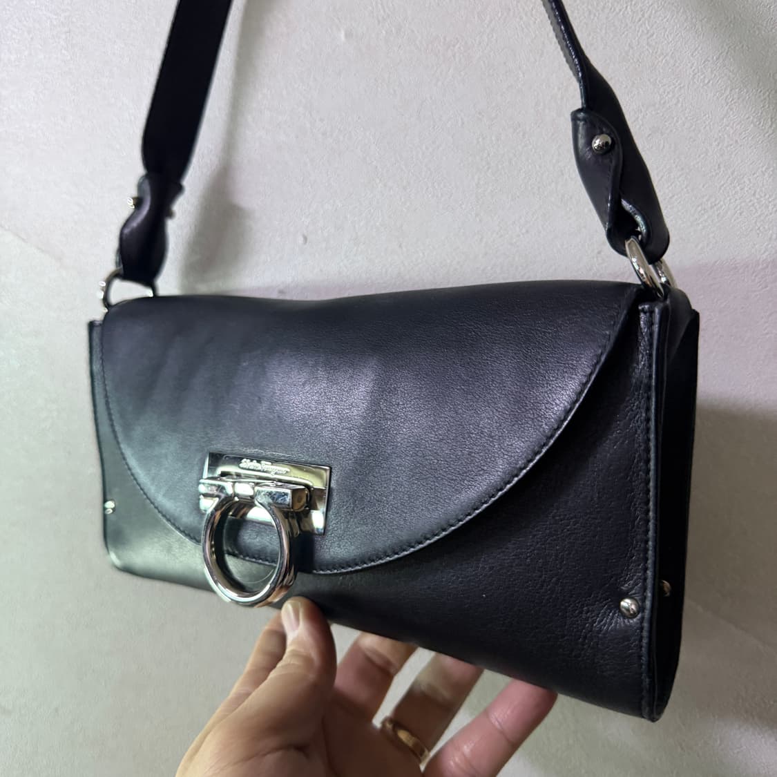 페라가모 간치니 바게트 숄더&토트백 상품이미지8