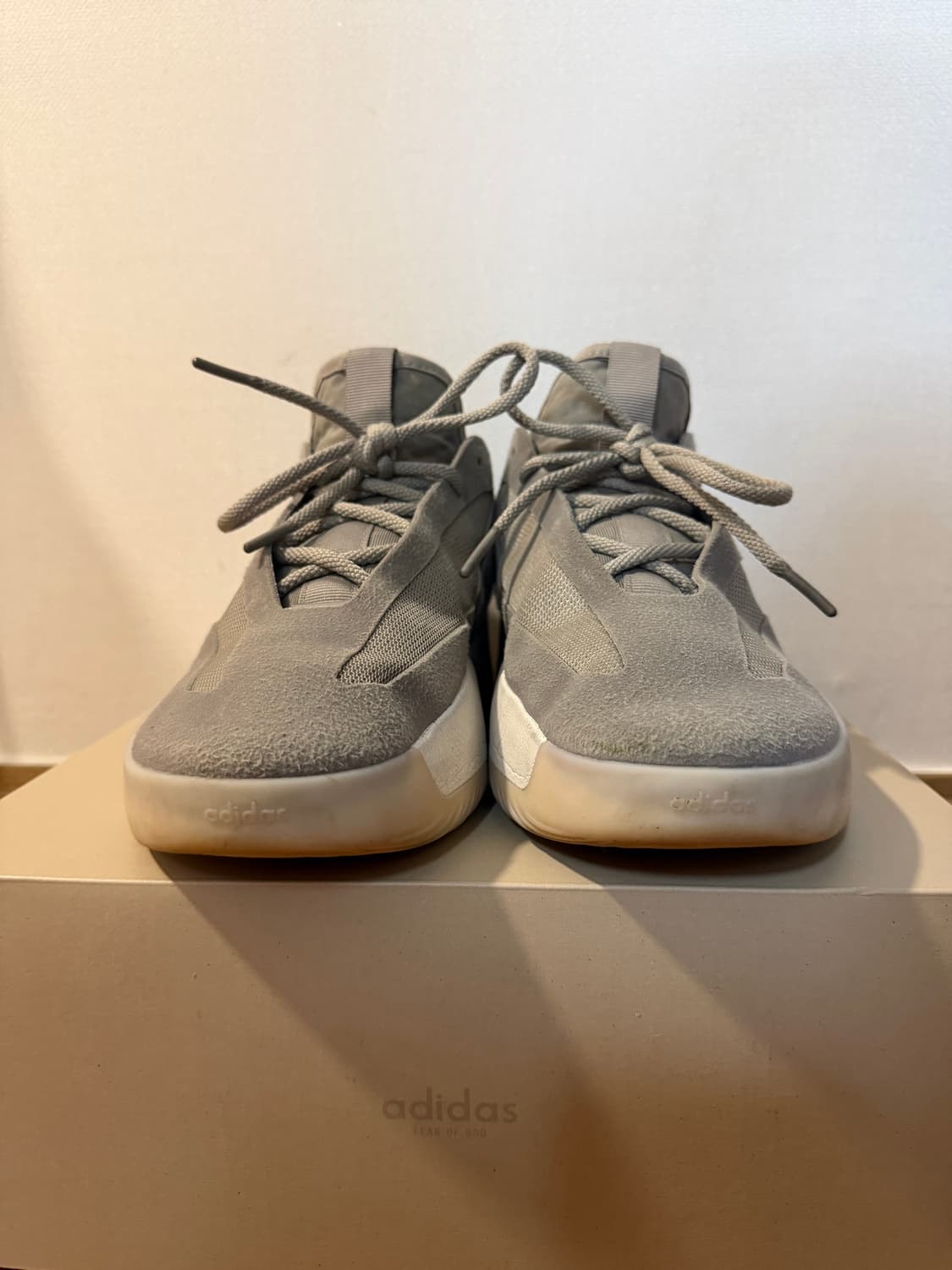 아디다스 x 피어 오브 갓 애슬레틱스 II 베스킷볼 퍼티 베이지 상품이미지2