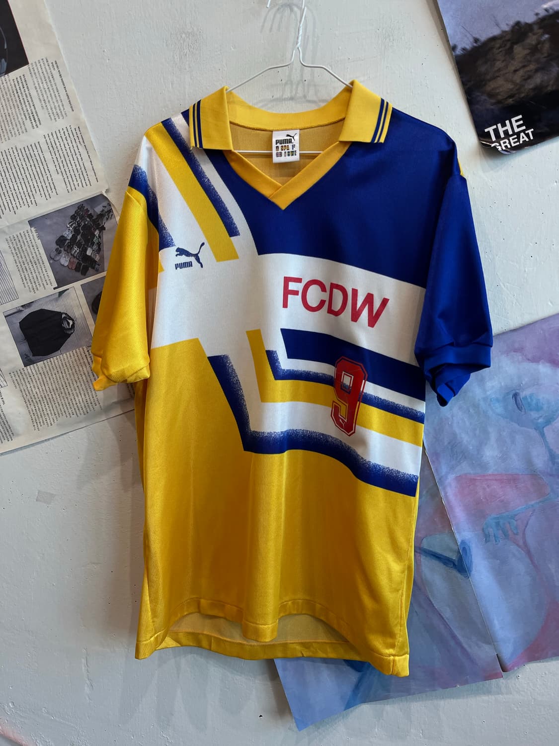 90s PUMA JERSEY made in japan 상품이미지1