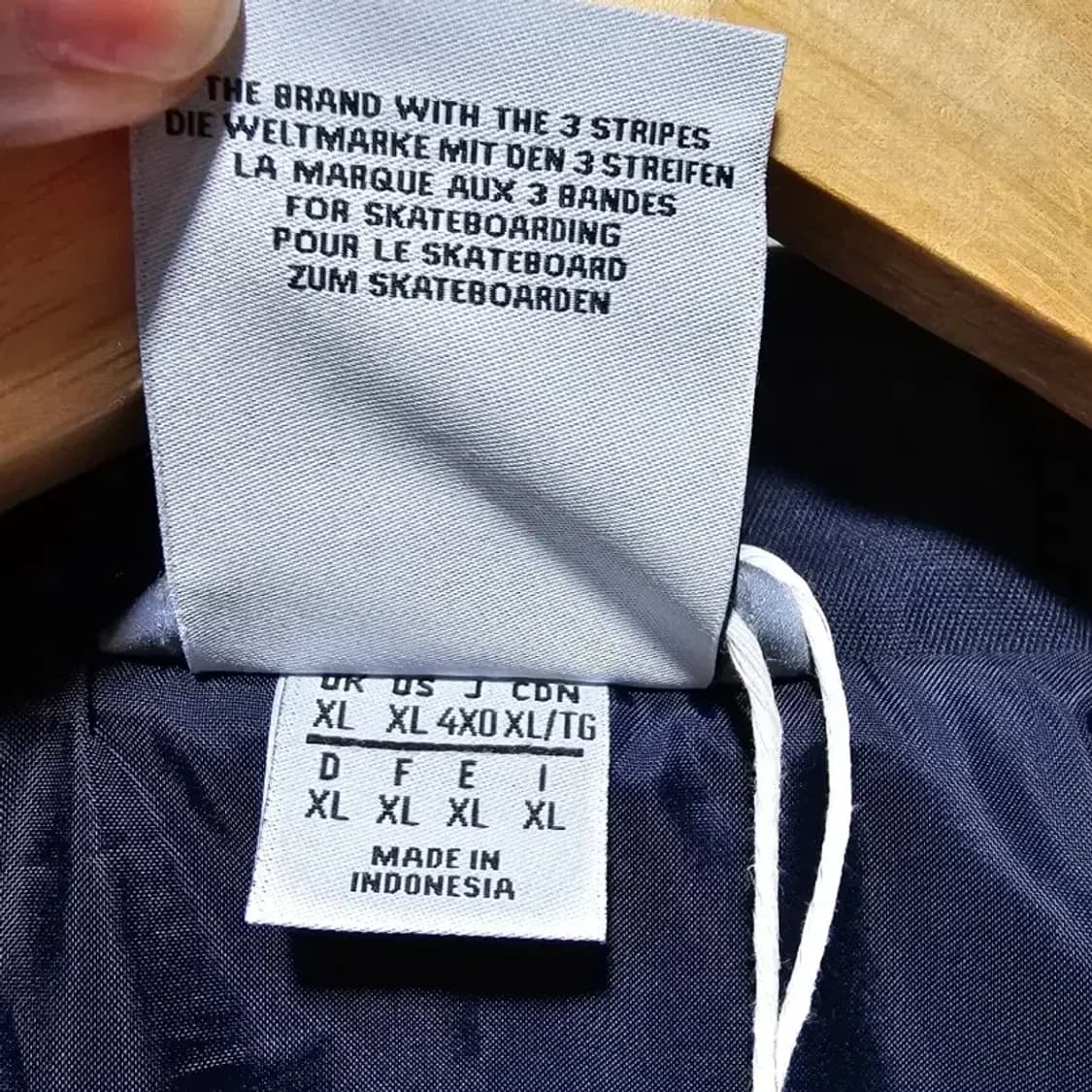 아디다스 스케이트보딩 코치 자켓 XL 상품이미지5