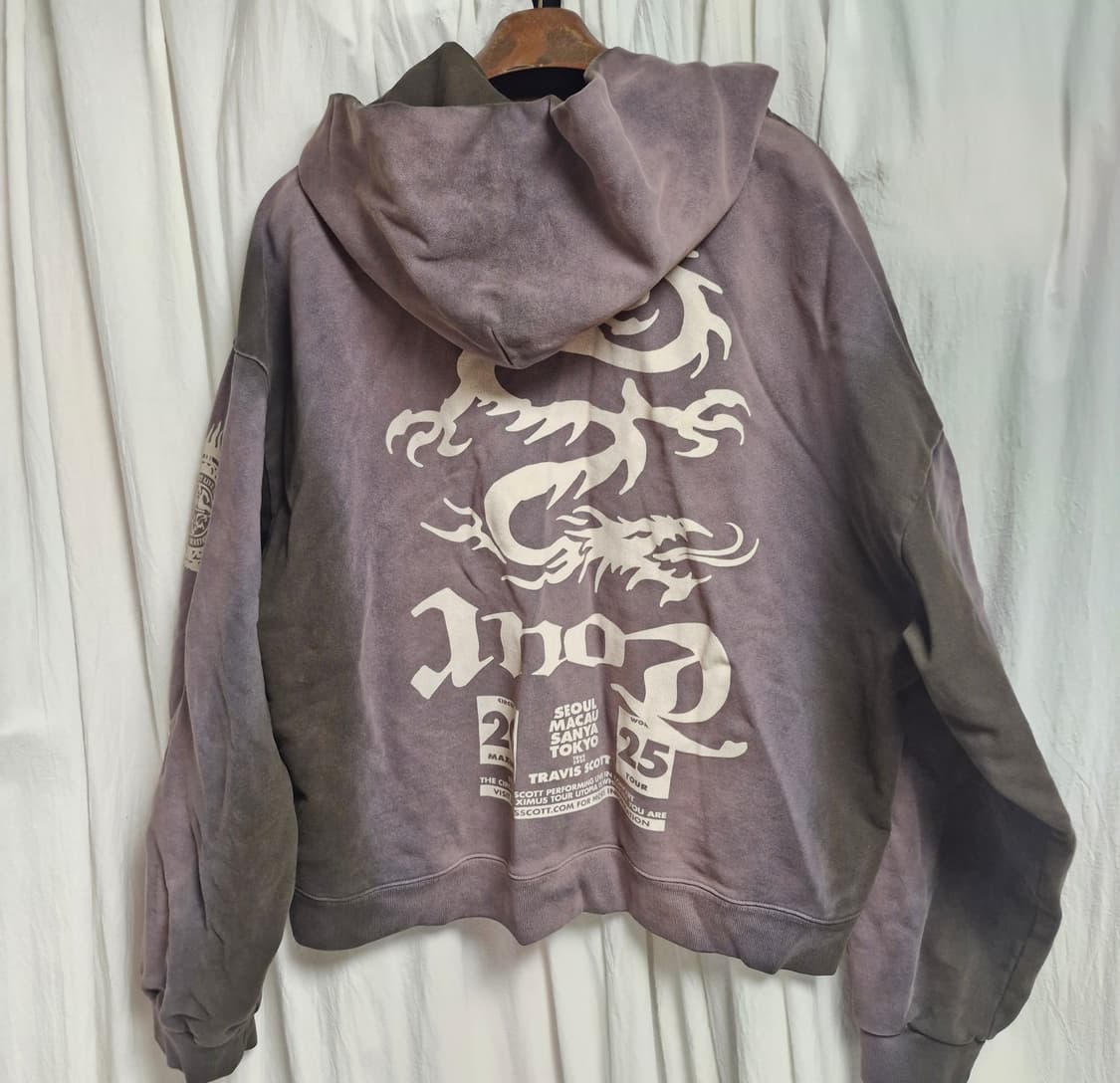 27-> 23) 스캇 내한 후드 집업 머천 엠디 md xl 새상품 상품이미지2