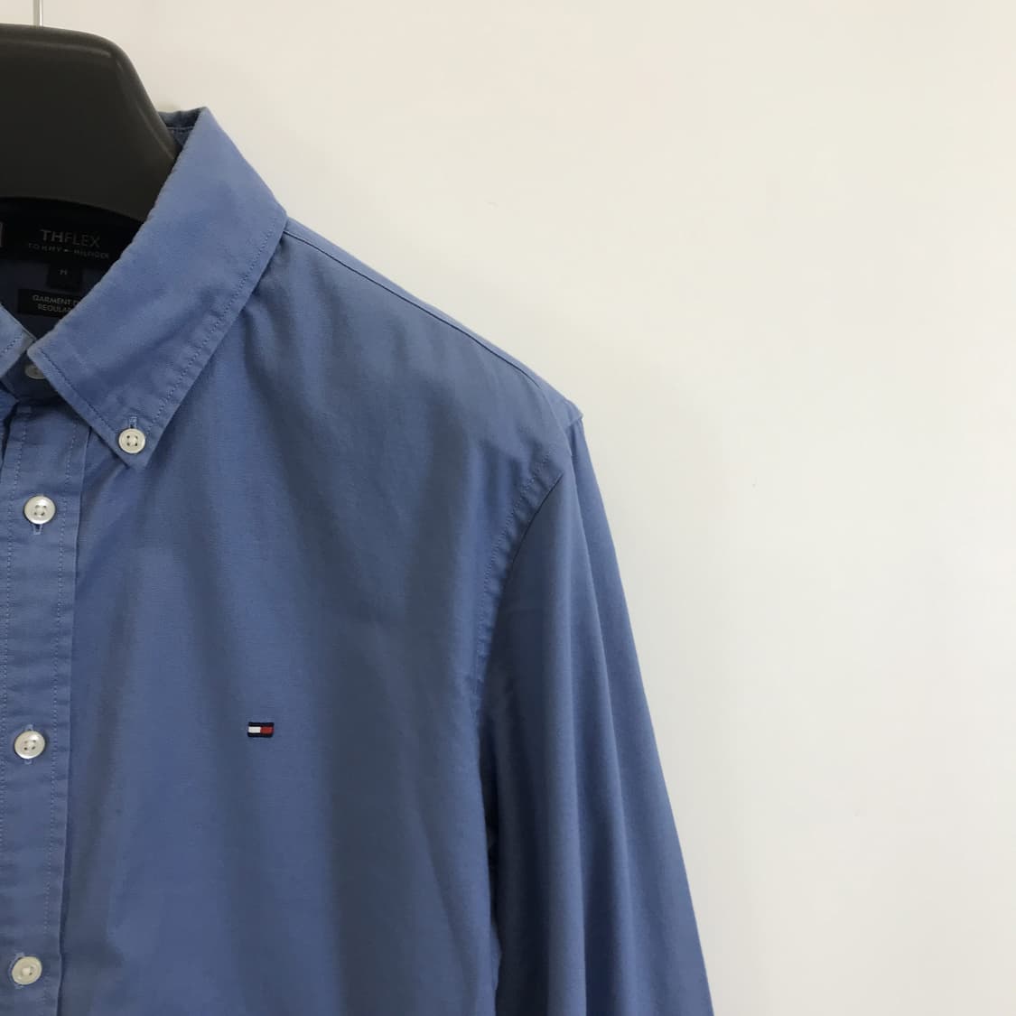 타미힐피거 가먼트다잉 블루셔츠 [M] 상품이미지2