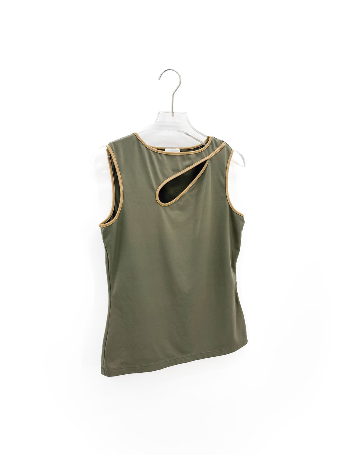 빈티지 커브드 컷아웃 슬리브리스 상품이미지4