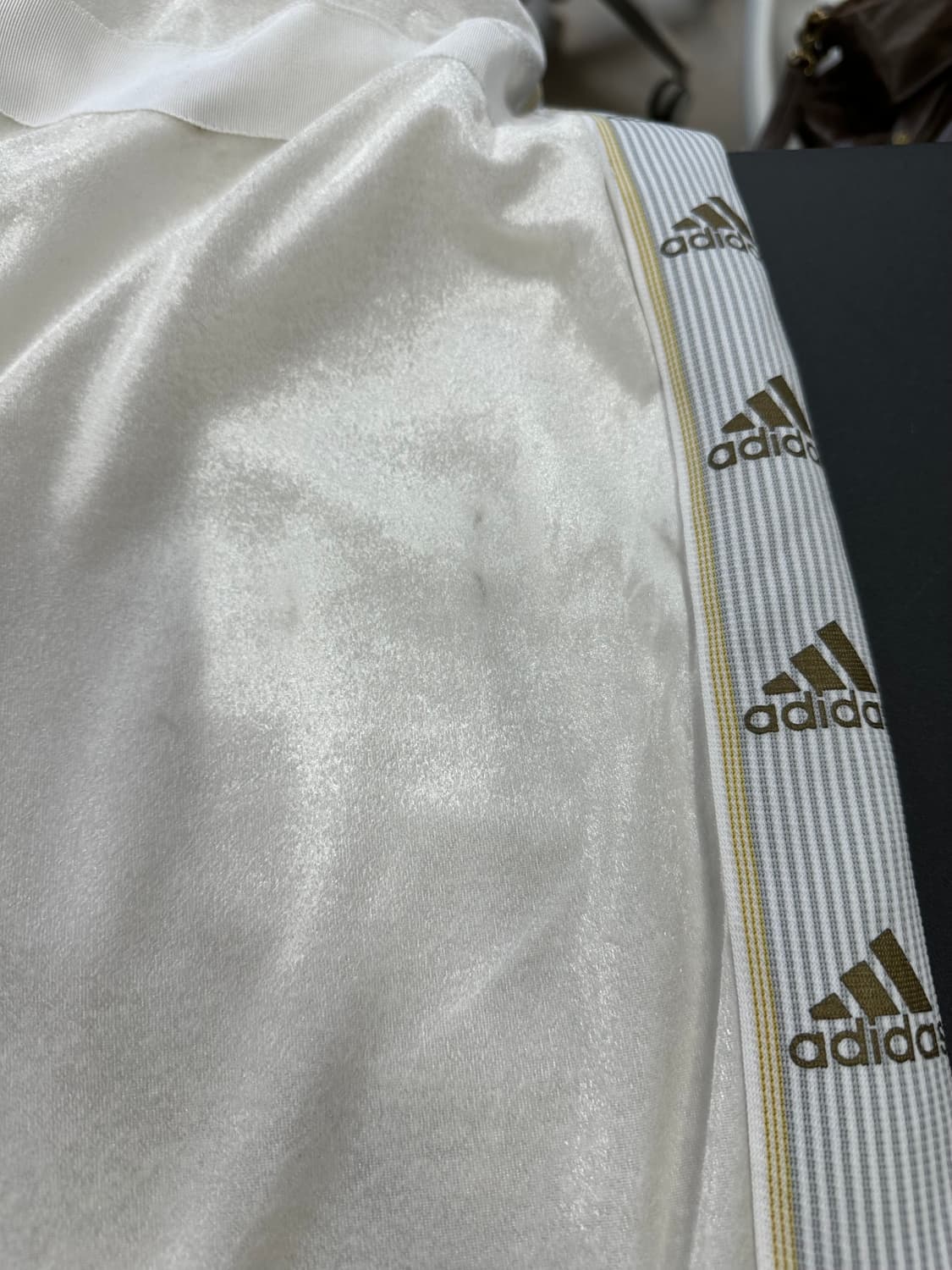 아디다스 크림벨루어 초코바닐라 트랙져지팬츠 셋업 상품이미지7