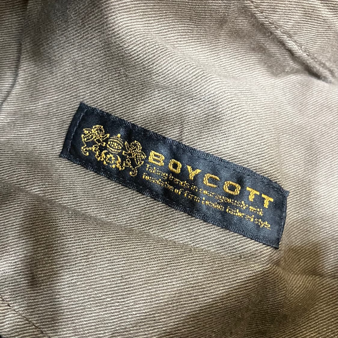 보이콧 워싱 브라운 데님 팬츠 3 상품이미지2