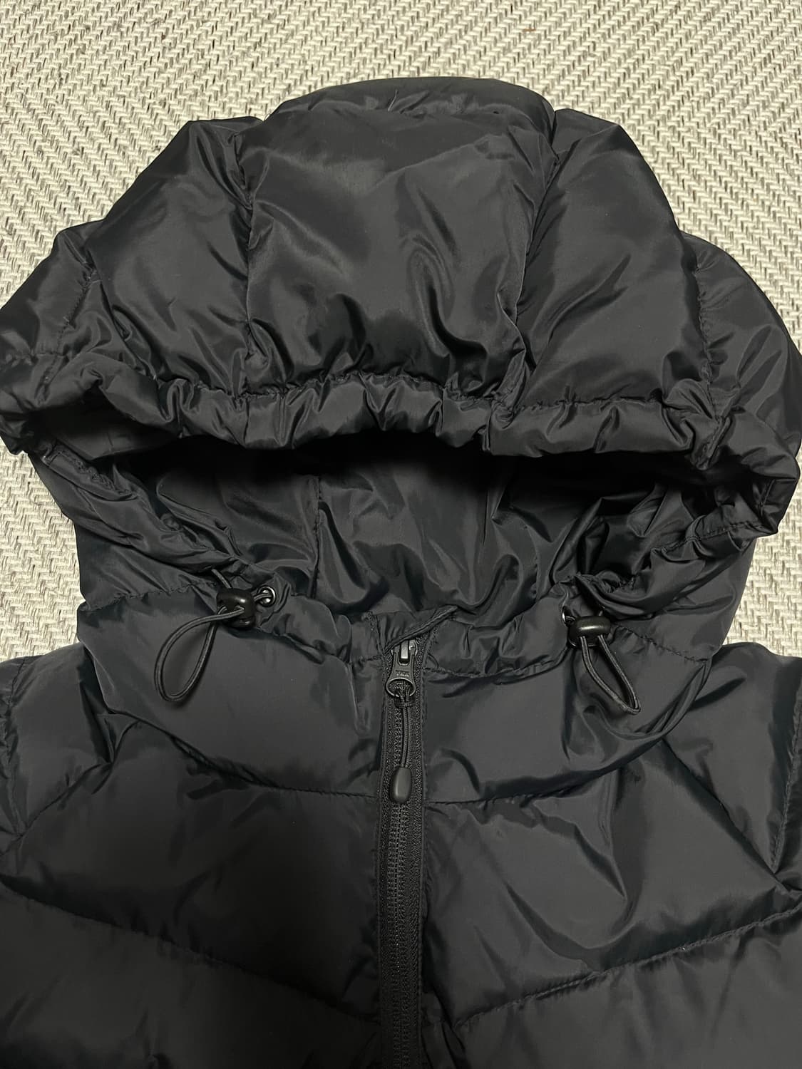 24fw 해칭룸 웹 구스 다운 퍼퍼 블랙 상품이미지5