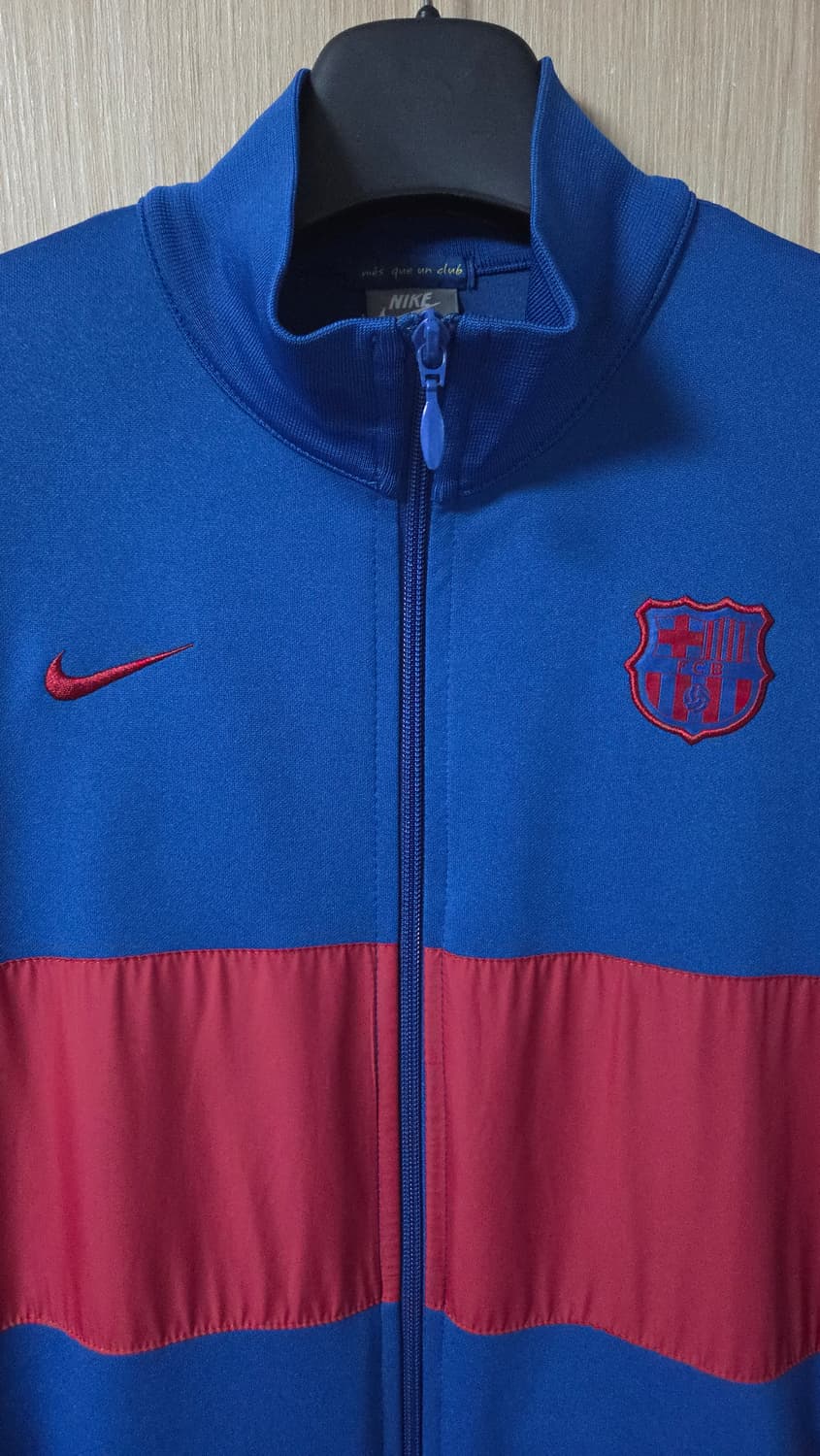 (착샷) 나이키 바르셀로나 유니폼 져지 트랙탑 레트로 09-10 상품이미지2