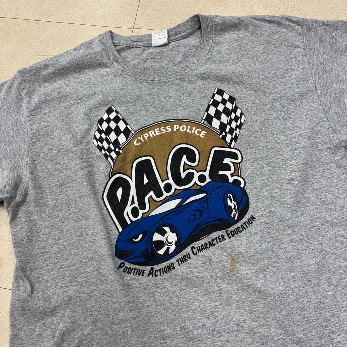 길단 Cypress Police P.A.C.E. 프린팅 반팔티 상품이미지2