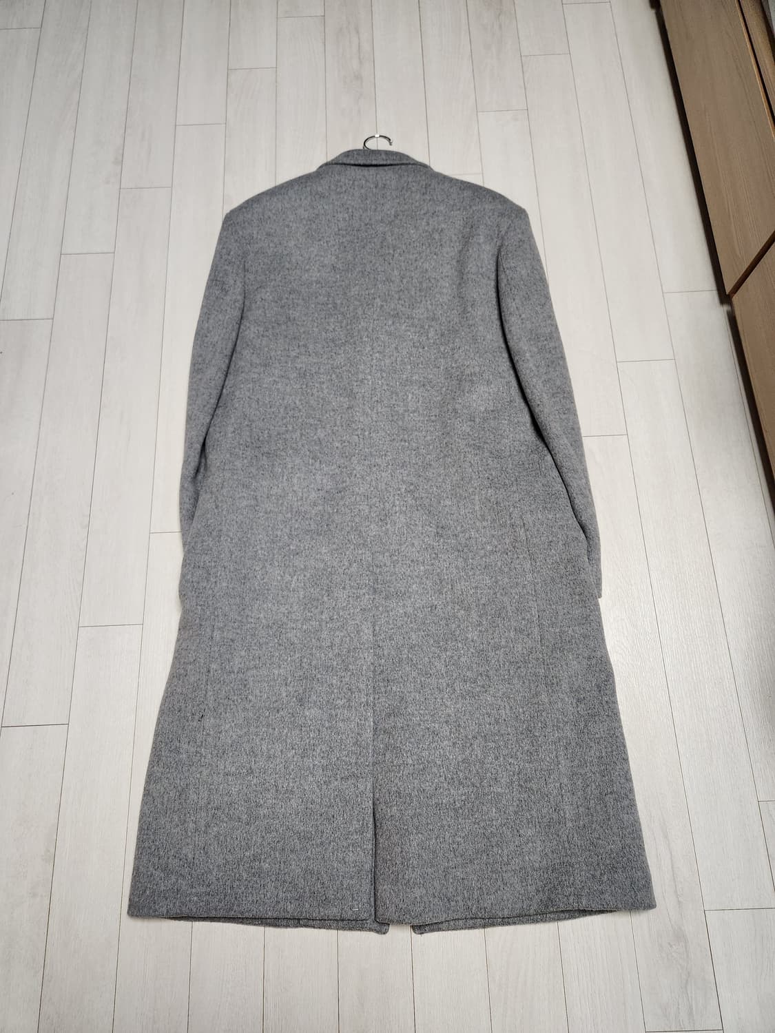 벨리에 버티컬 싱글코트 멜란지 그레이 L 상품이미지2