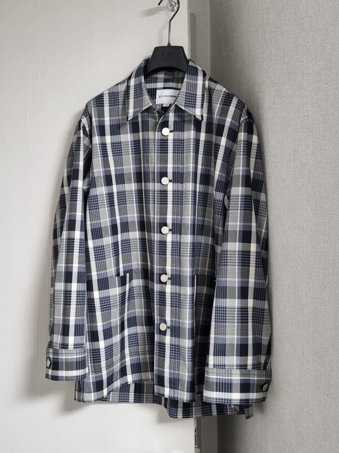 솔리드옴므 체크셔츠 상품이미지1