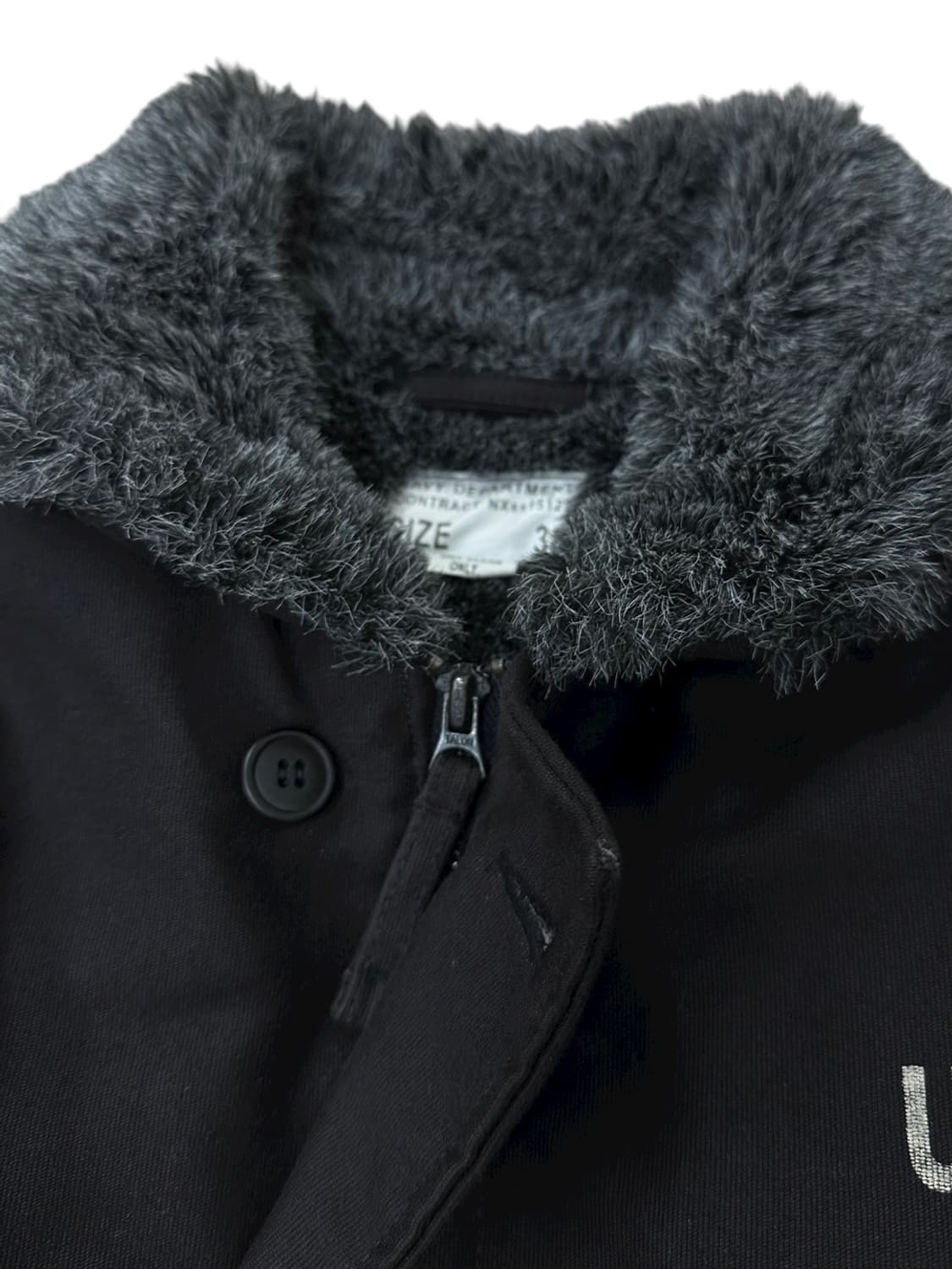 YMCLKY 기모 덱자켓 블랙 (38/M~L) 상품이미지3