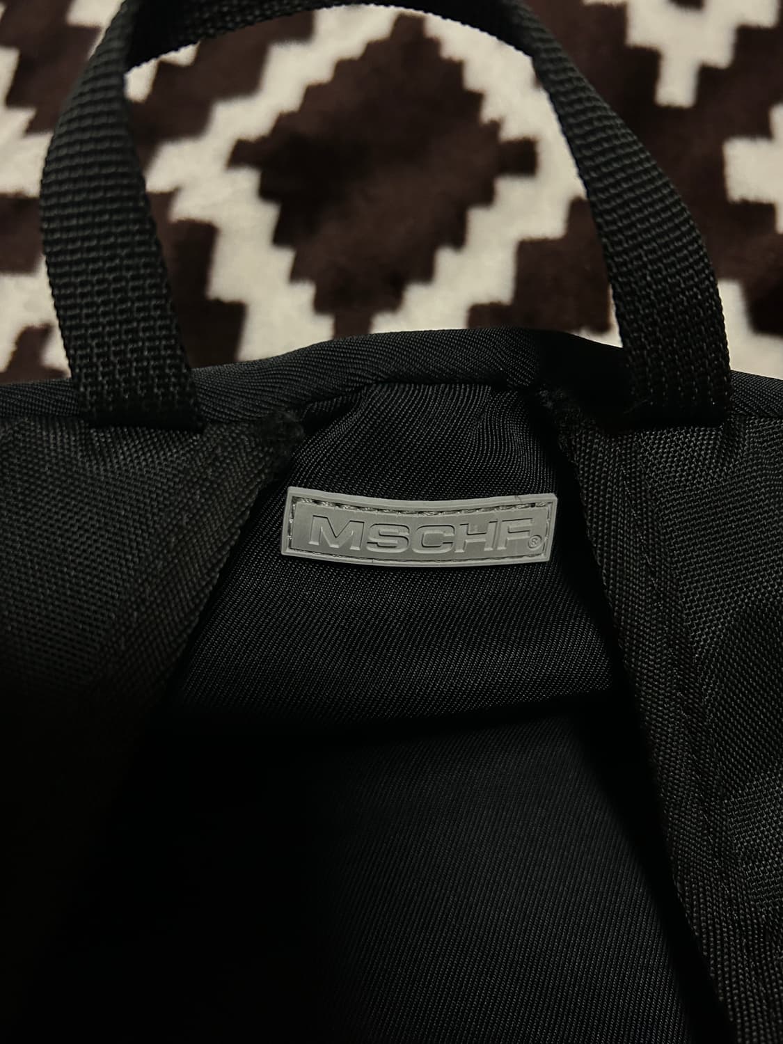 미스치프 롬버스 백팩 블랙 OS 상품이미지5