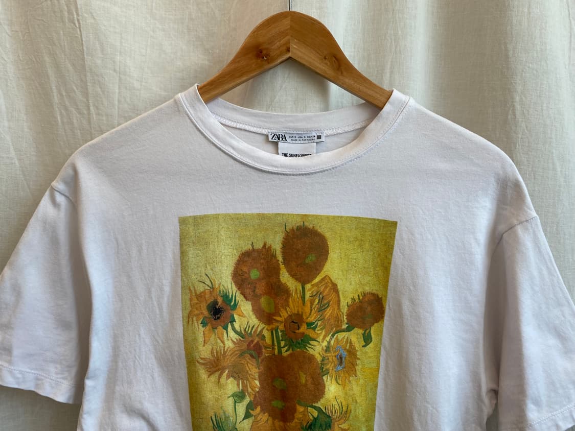 zara 프린팅 반팔티셔츠(S) 상품이미지2