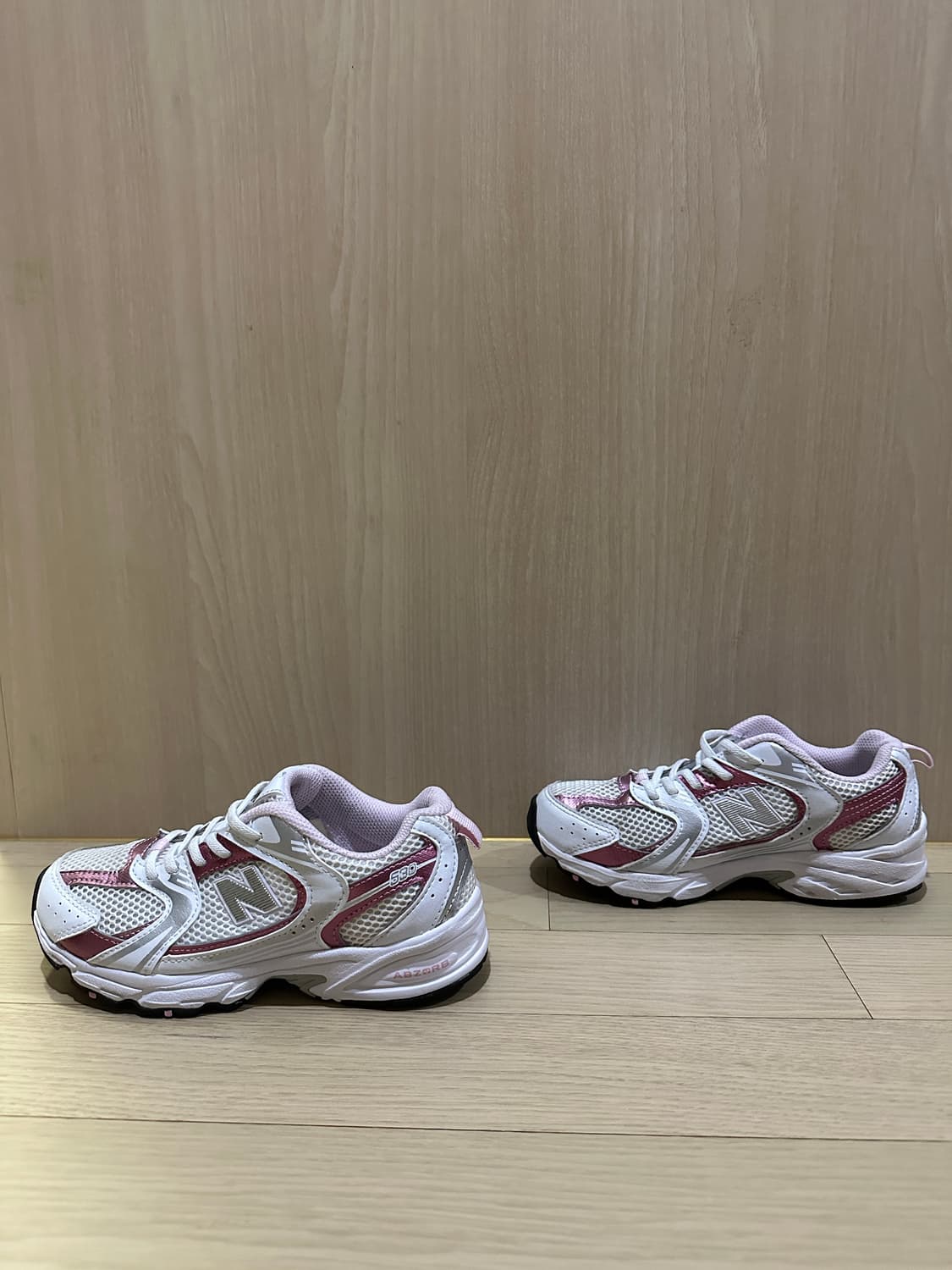 뉴발란스 키즈 530 핑크화이트 200 상품이미지3