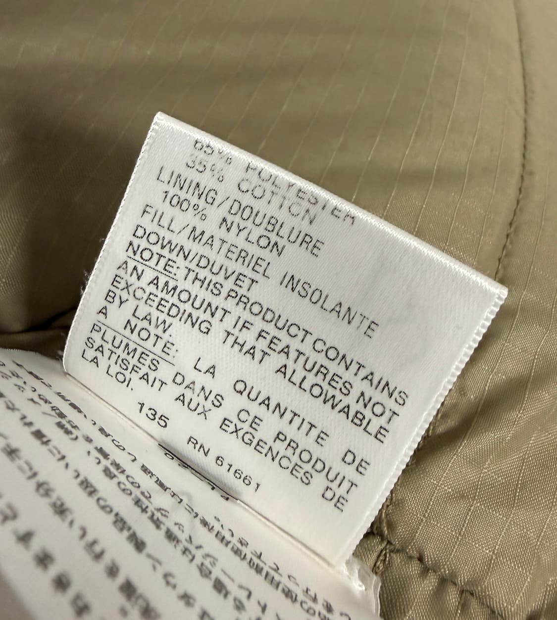 80s 노스페이스 브라운라벨 시에라파카 패딩 레드 상품이미지5