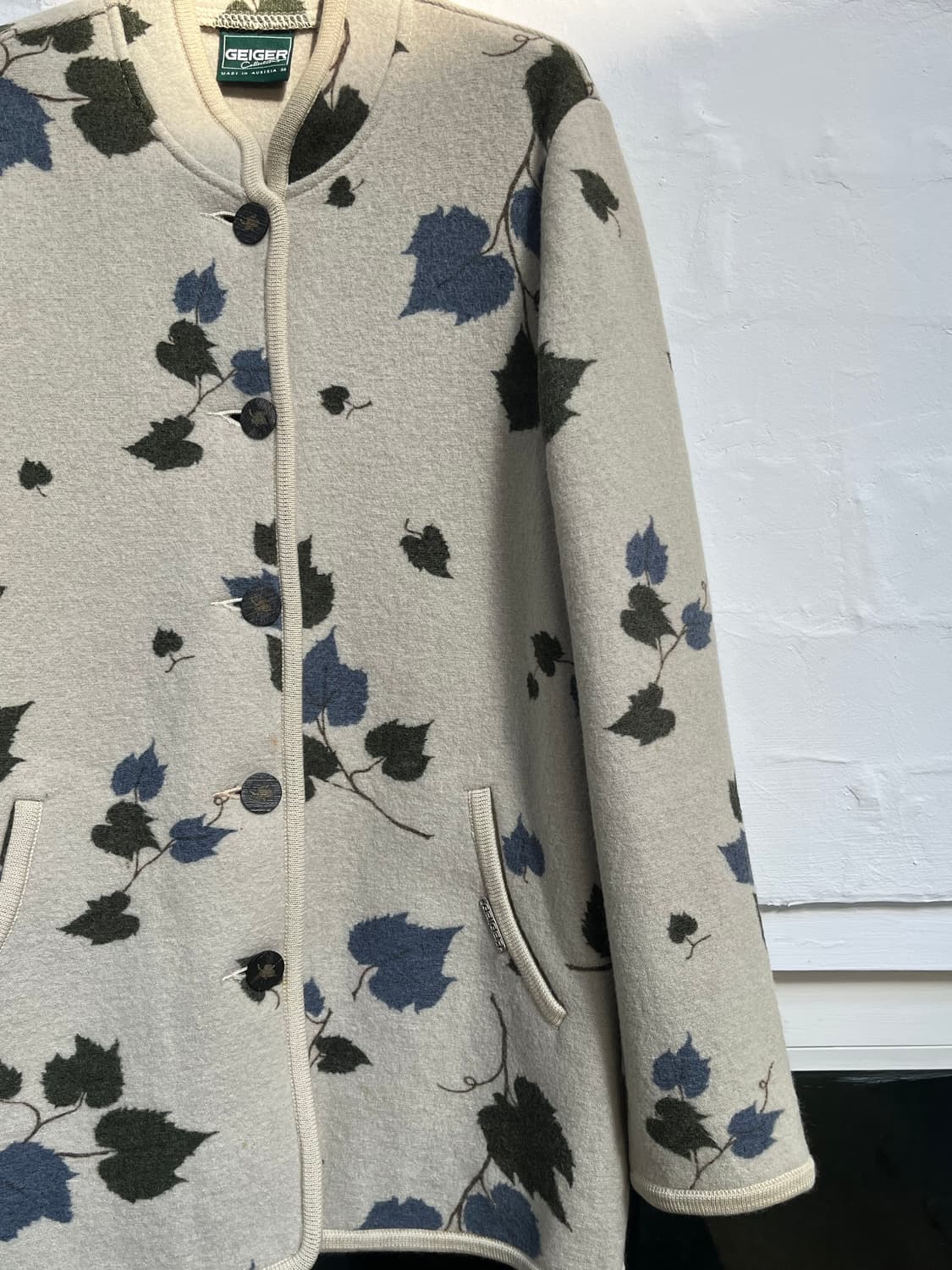 Geiger 울 버튼 가디건 자켓 36 상품이미지3