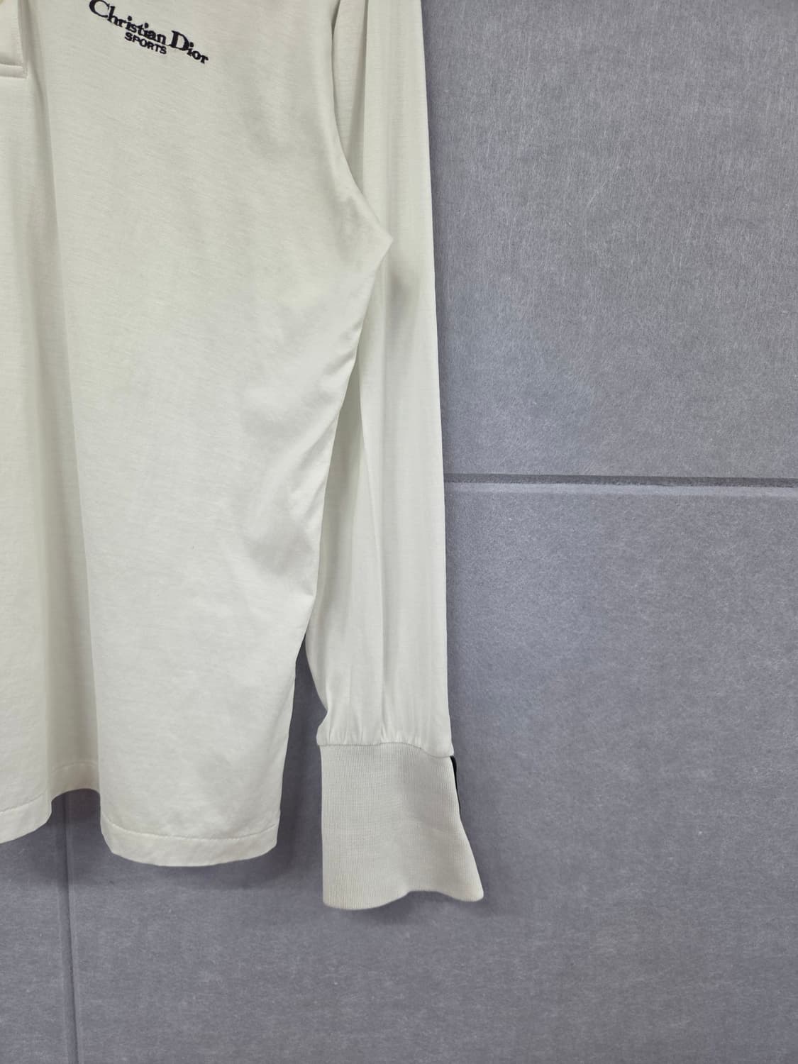 Christian Dior SPORTS 빈티지 배색 롱슬리브 카라티 상품이미지4