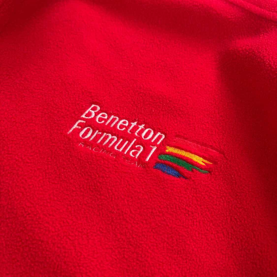 베네통 Formula 1 빈티지 풀오버 플리스 L 상품이미지5