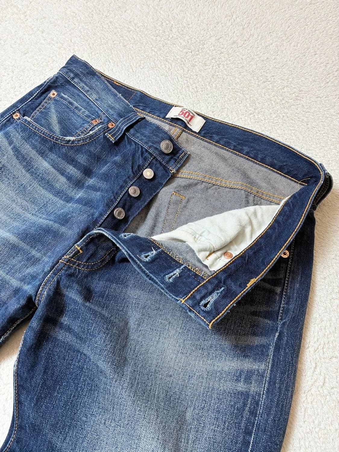 리바이스 00s 501 페이딩 스트레이트 데님 팬츠 PN7825 상품이미지3