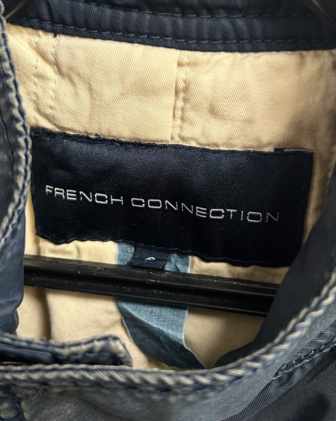 올드 빈티지 코튼 블루종 자켓  상품이미지3