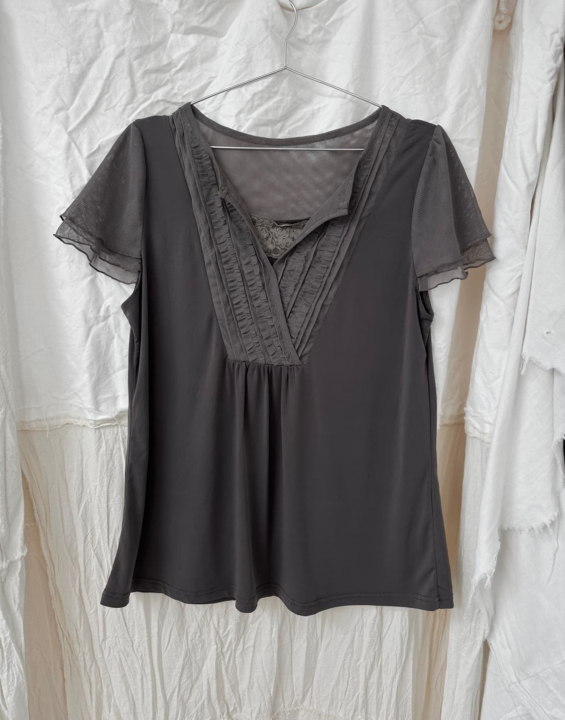 age... ruffle top 상품이미지1