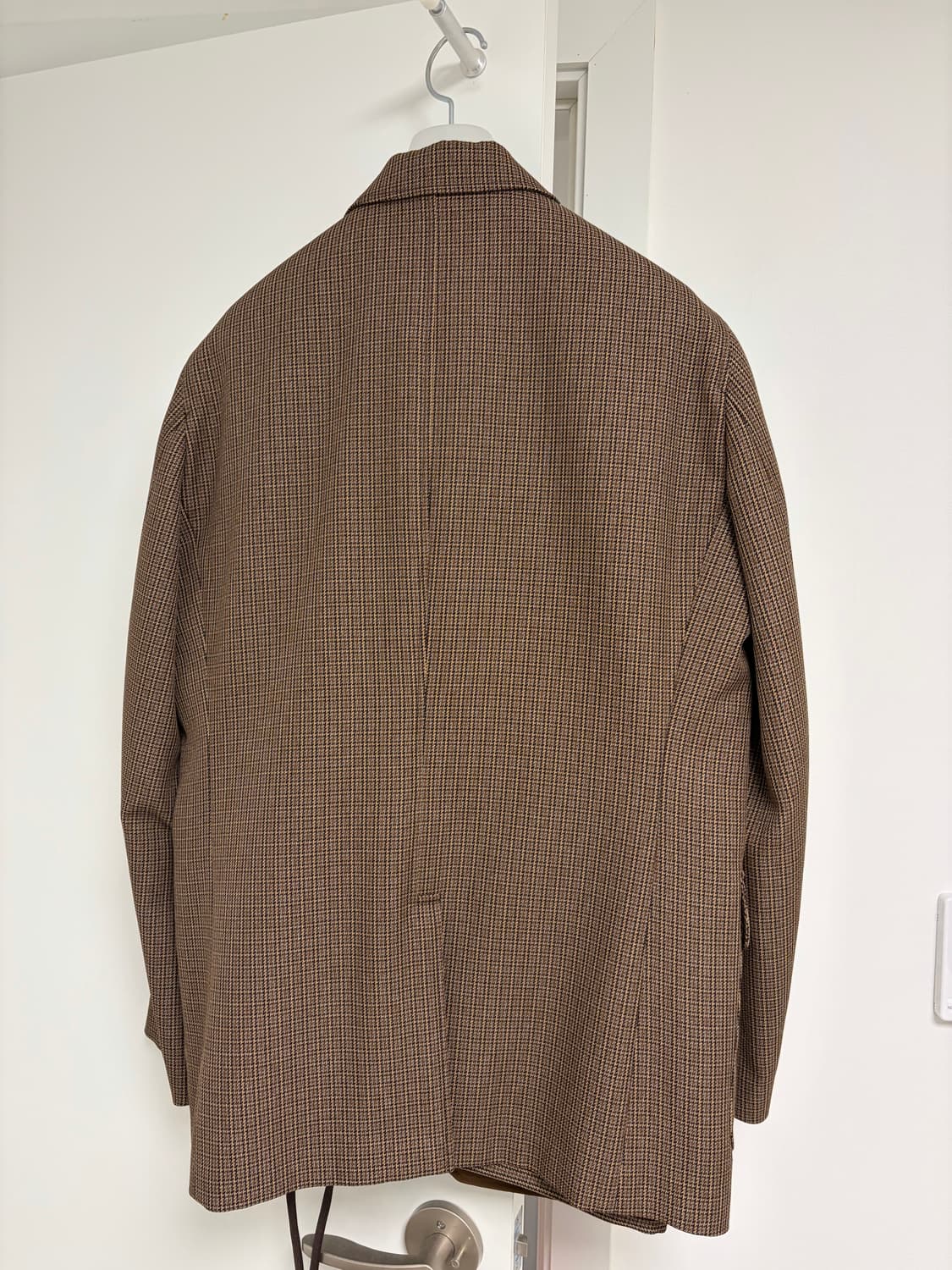 빔즈플러스 글렌체크 트래블 수트 xl 105 상품이미지3