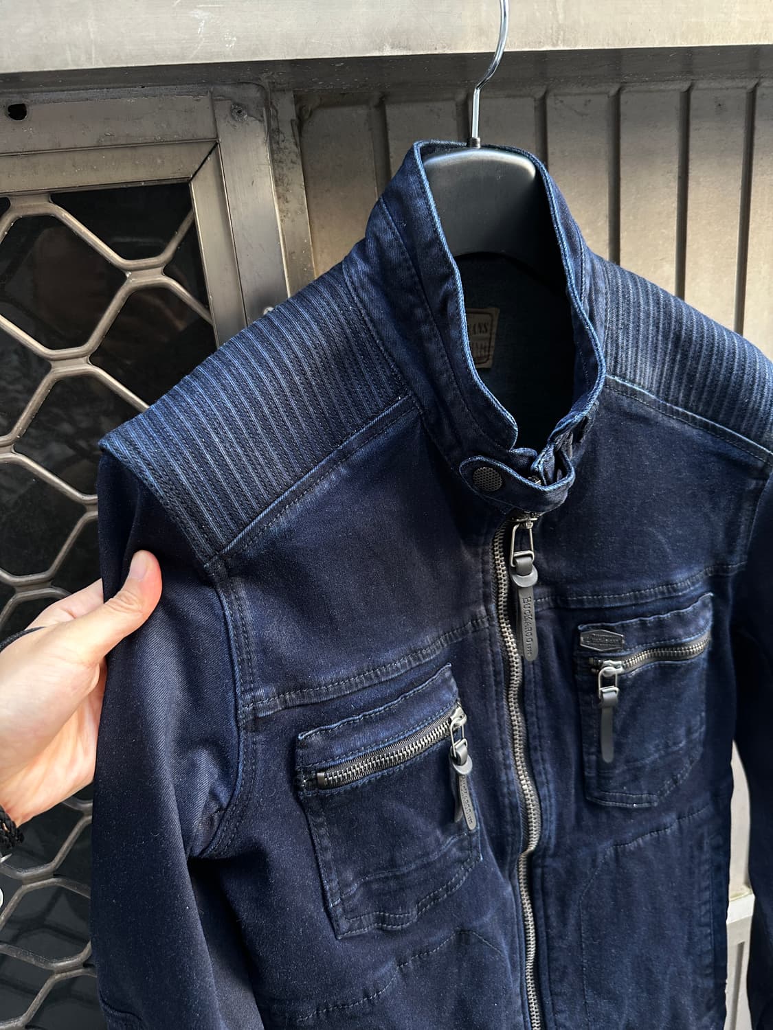 BUCKAROO indigo biker jacket 상품이미지2