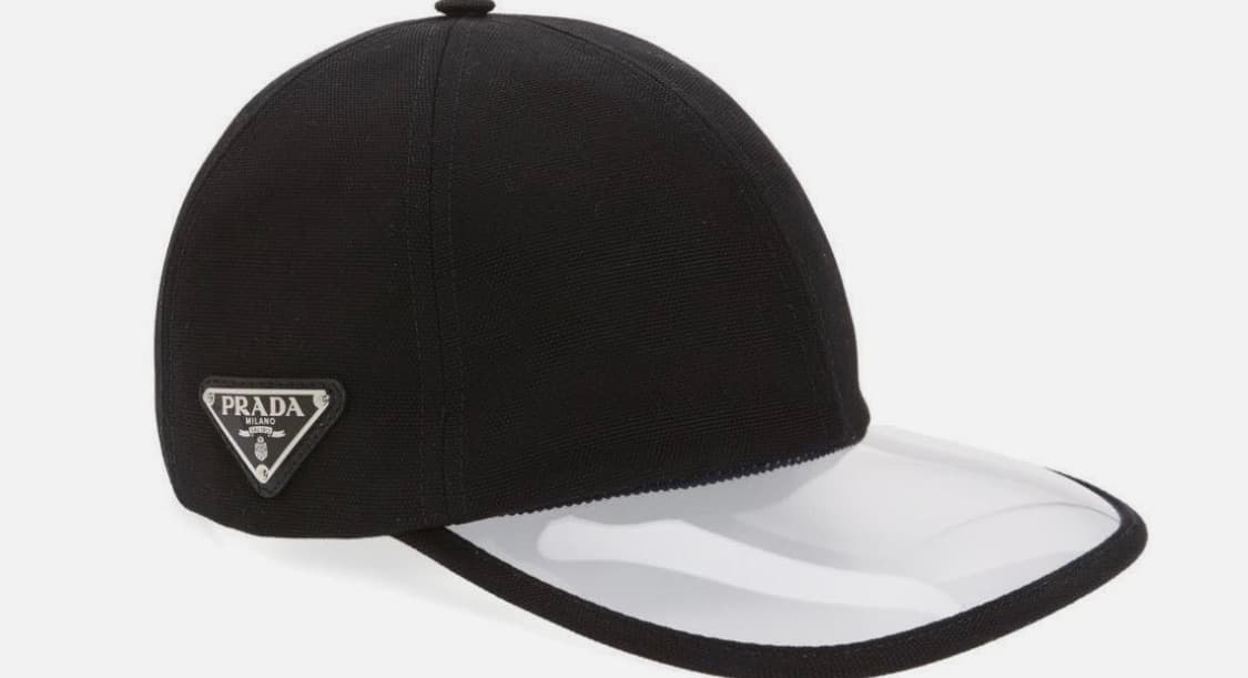 초레어 PRADA clear brim cap 사이즈 M 상품이미지2