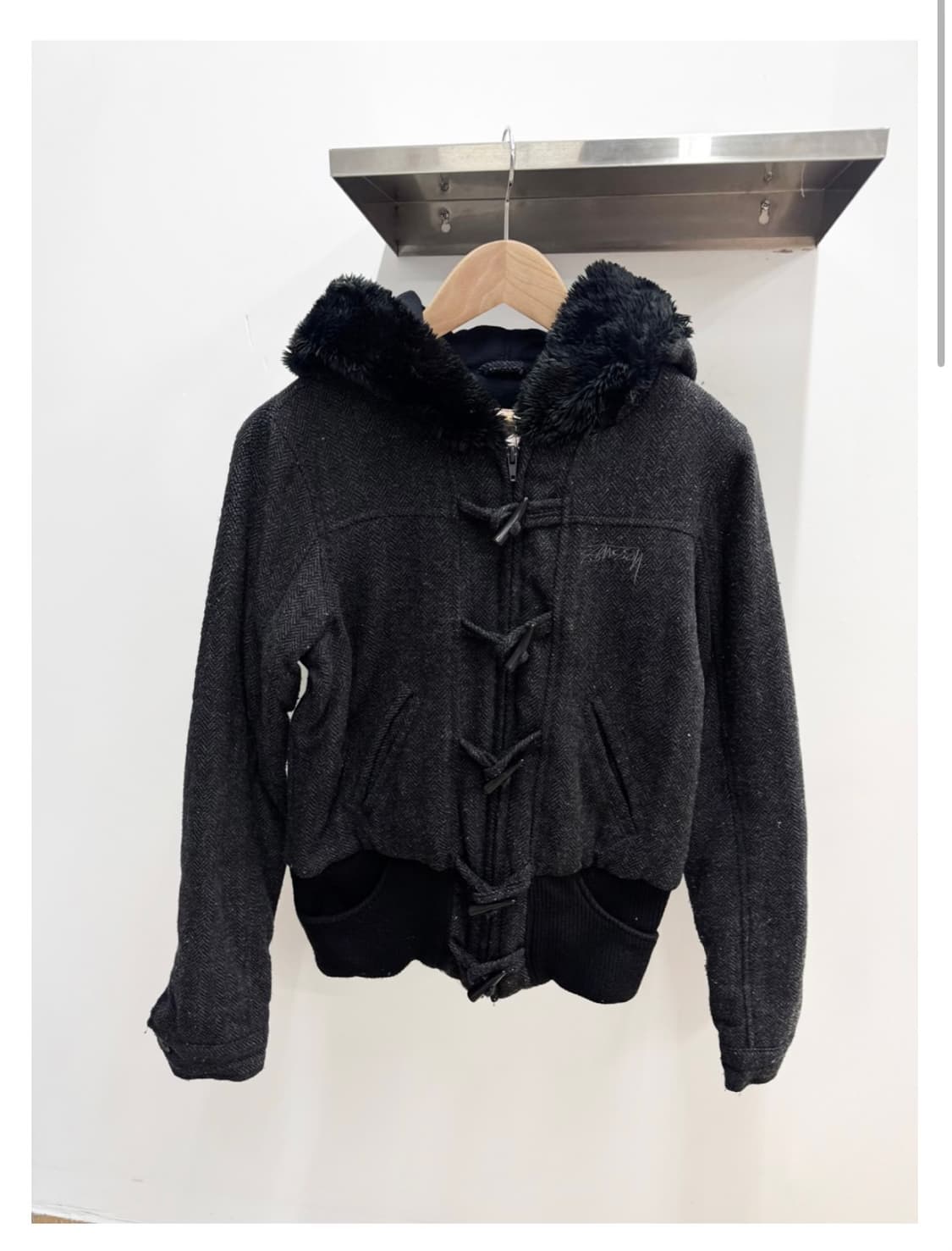 Stussy Fleece Fur Coat 상품이미지1