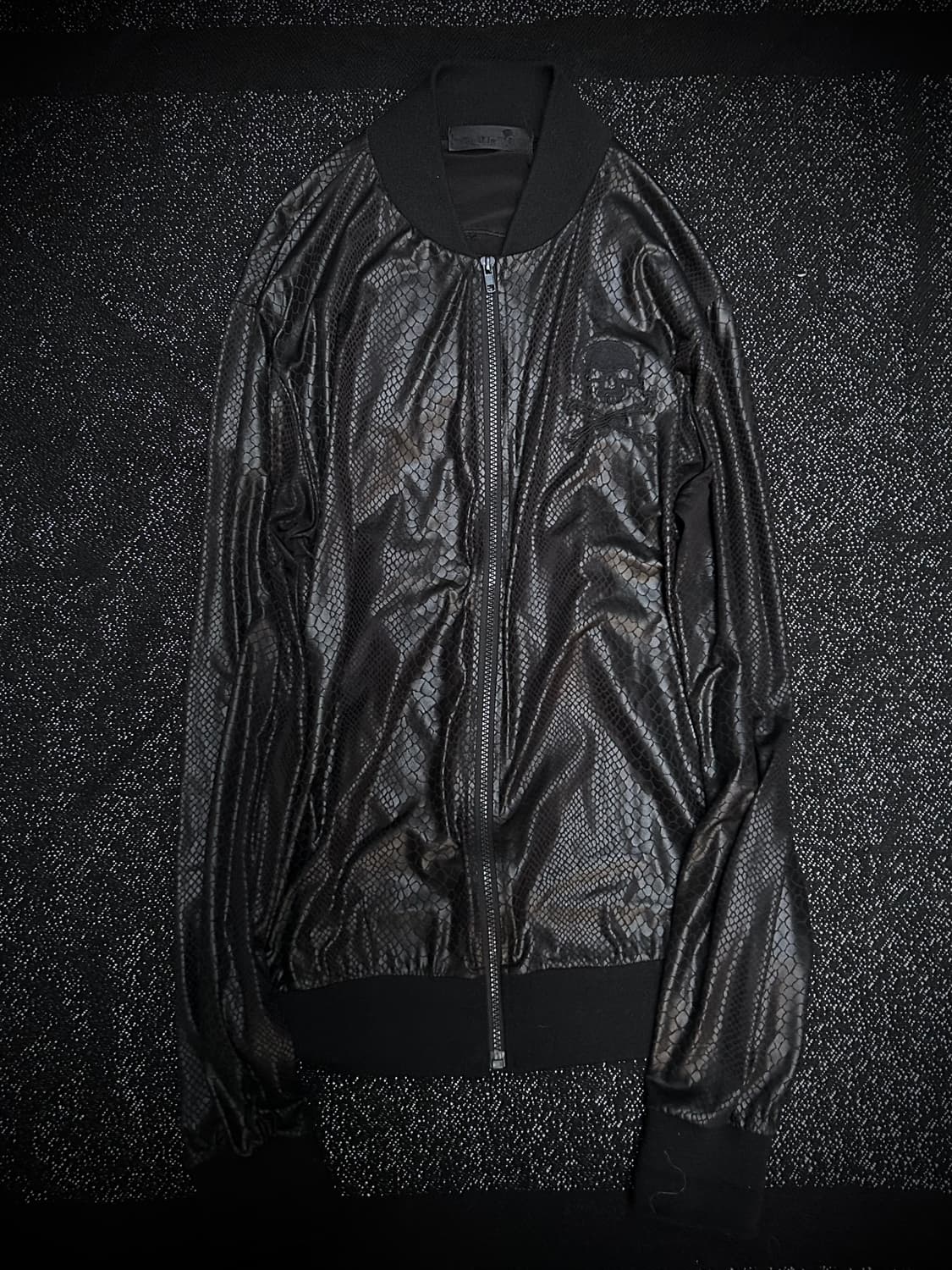 *Rare* By the R 펑크 v-kei 스컬 파이톤 져지  상품이미지1