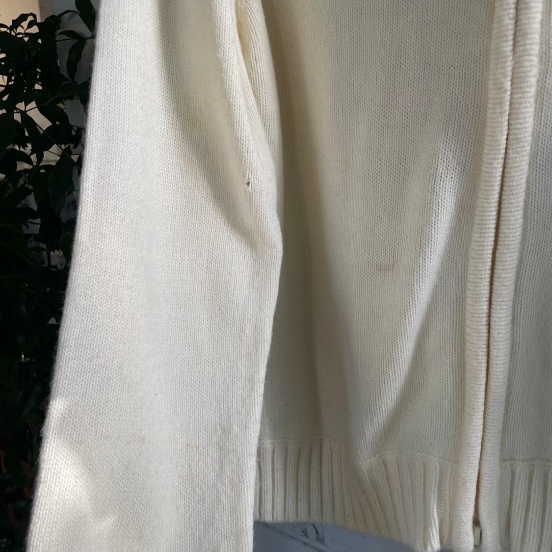 폴로 랄프로렌 아이보리 니트 집업 상품이미지3