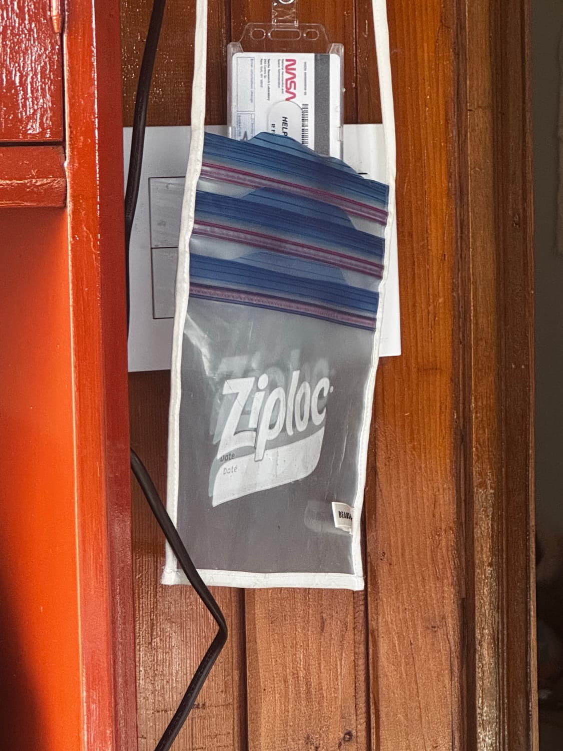 BEAMS 빔즈 ziploc 지퍼락 콜라보 크로스백 상품이미지2