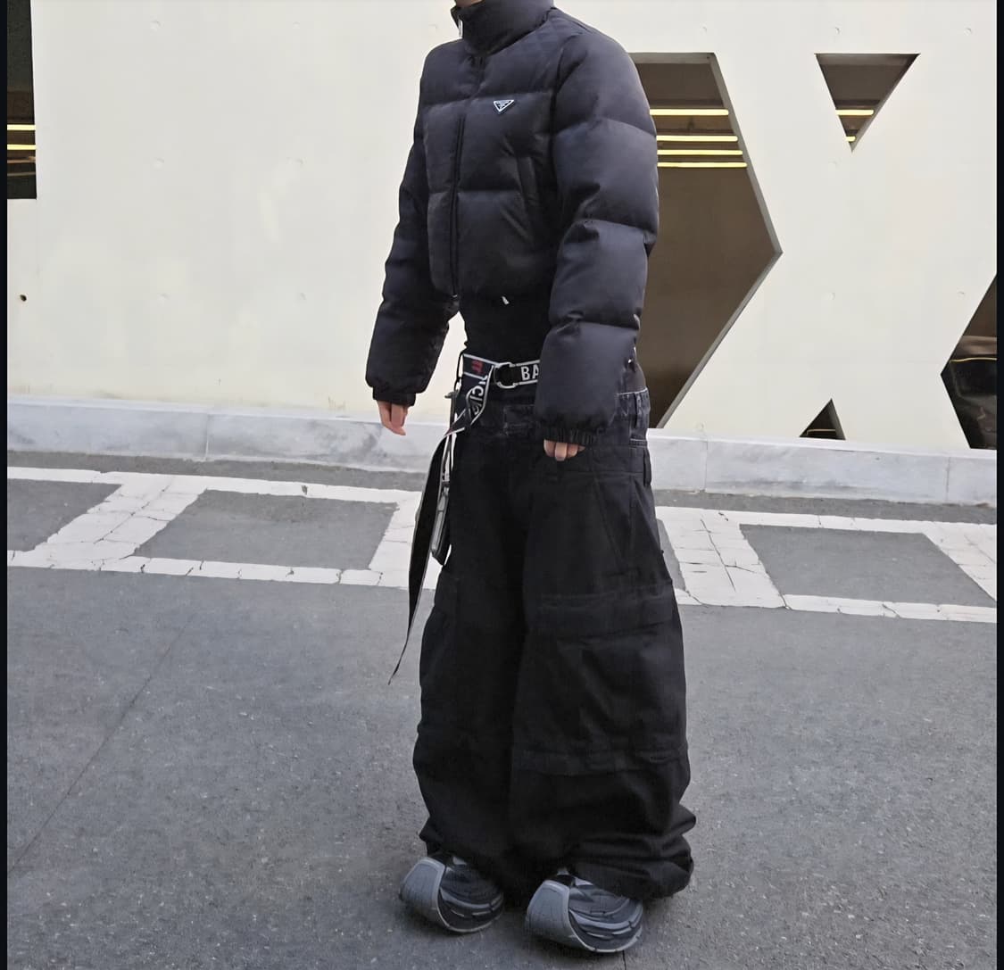 발렌시아가 3단 레이어드 팬츠 데님 진 상품이미지2