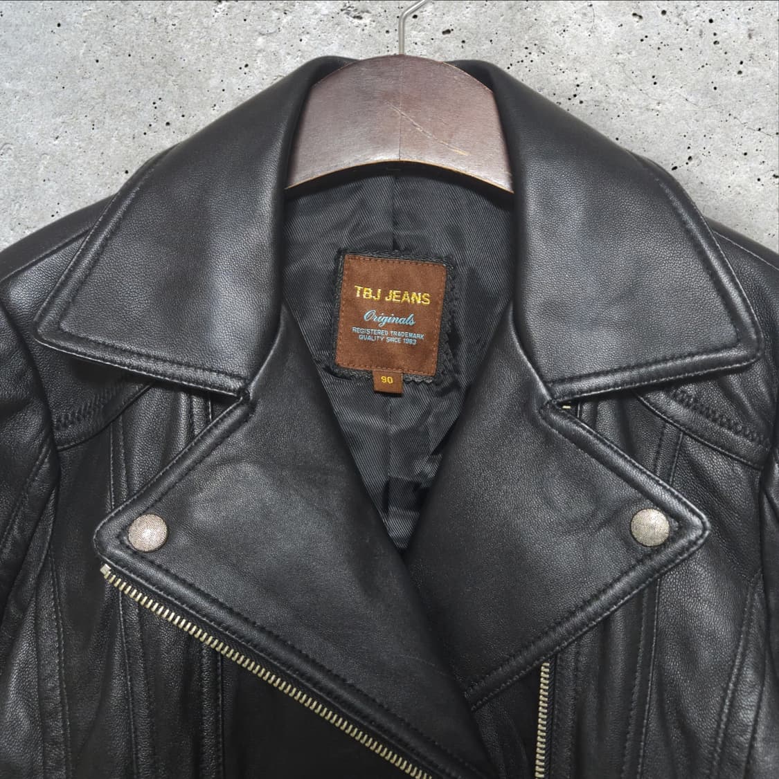 TBJ진스 양가죽 자켓 (90/S) 상품이미지2