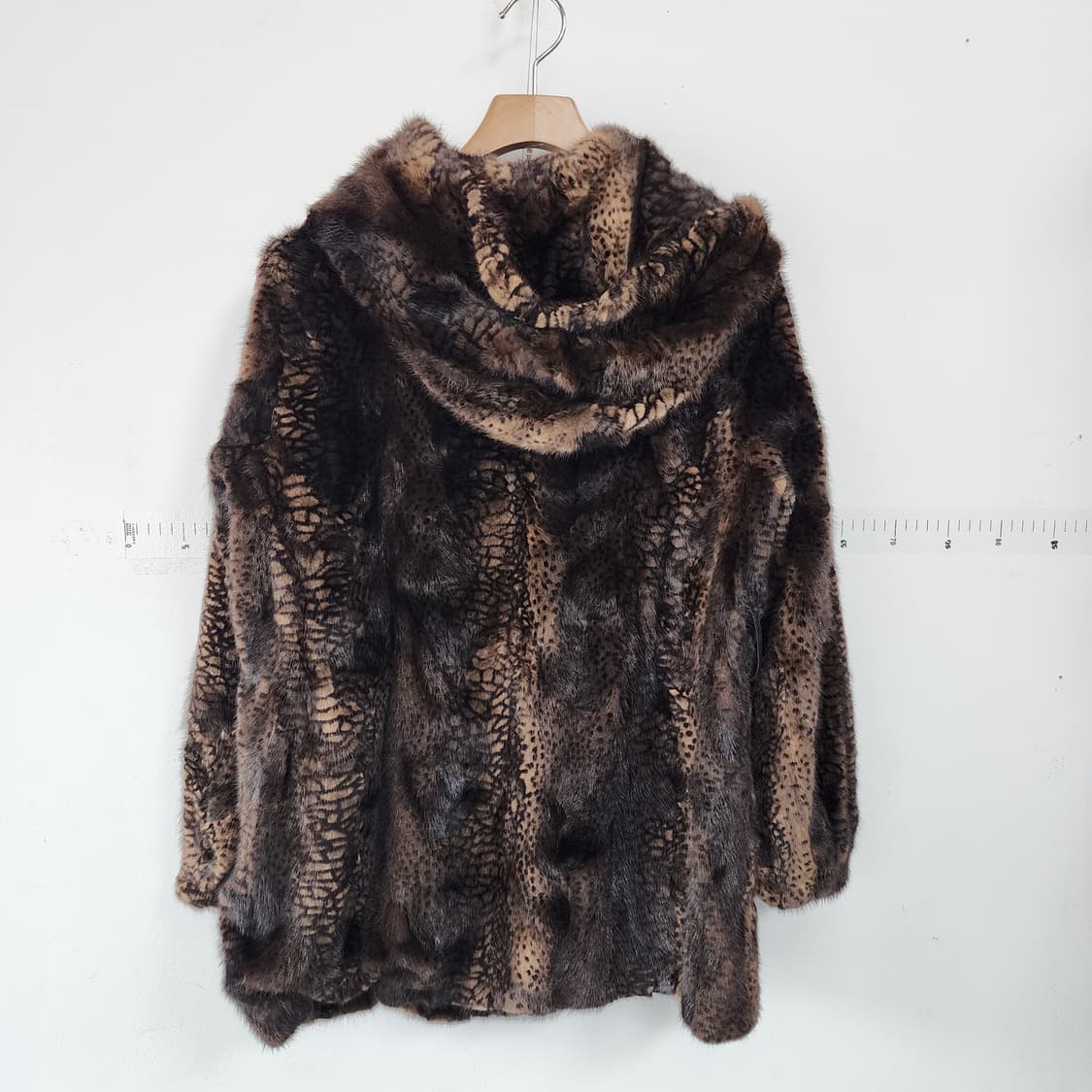 꼼빠니아 후드 퍼 코트 상품이미지3