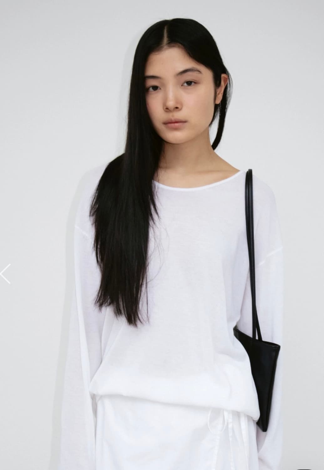 모노하 U-Neck Long Sleeve Knit (Ivory)  상품이미지1