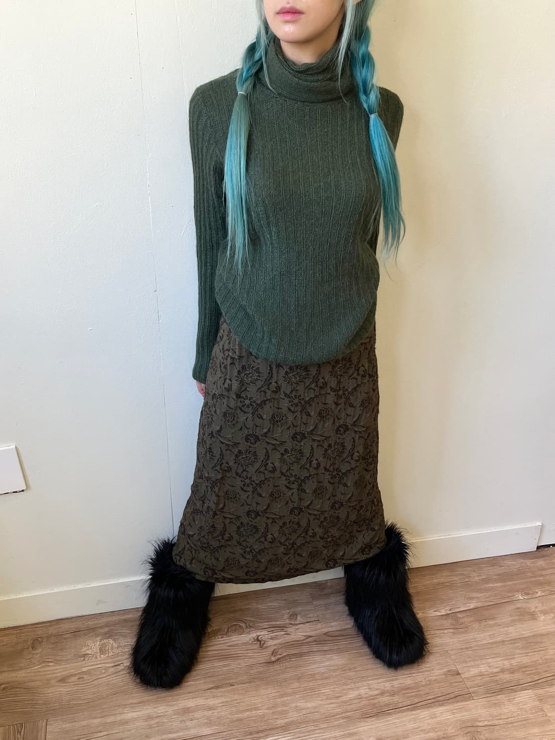 ANNE KLEIN 알파카 터틀넥 상품이미지7