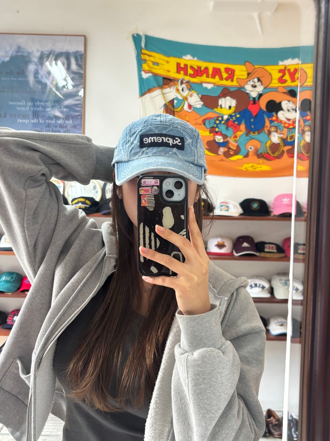 슈프림 캡 상품이미지1