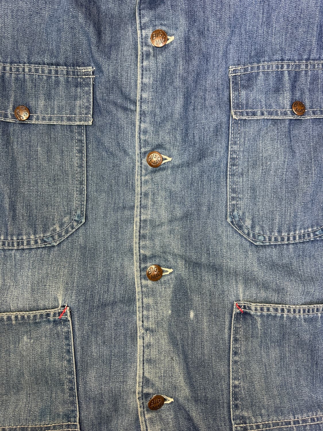 빈티지 70s 빅맥 BIG MAC 데님 초어 자켓 OS 상품이미지3