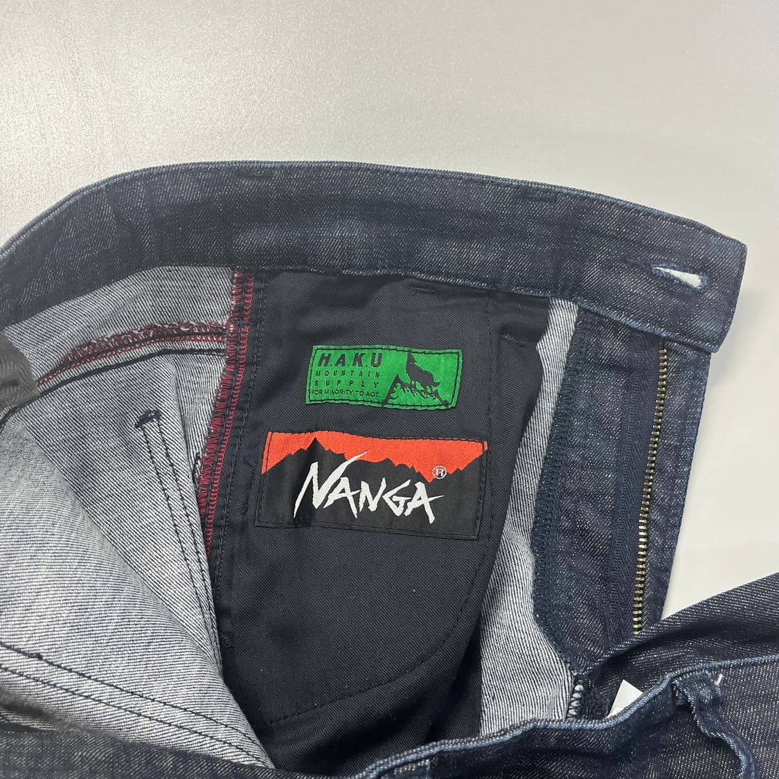 [S] 난가 NANGA x HAKU 스키니 데님 HK-S103 상품이미지7