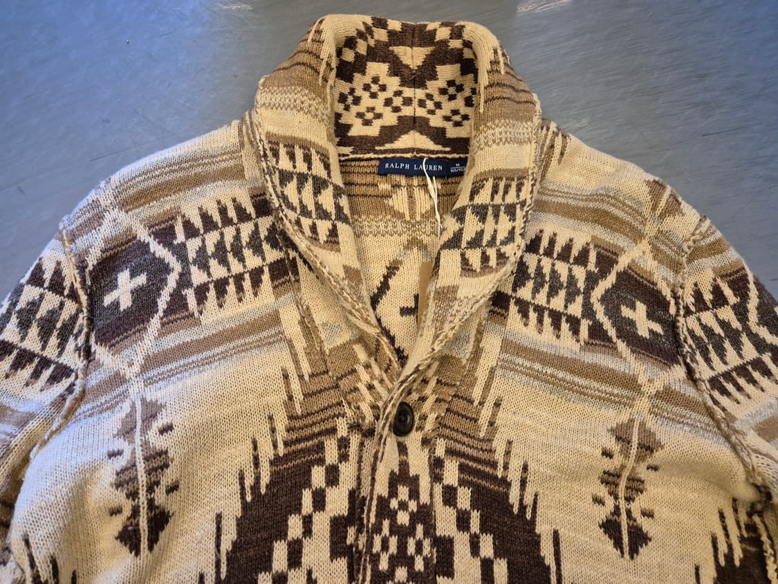 랄프로렌 나바호 숄카라 가디건 상품이미지2
