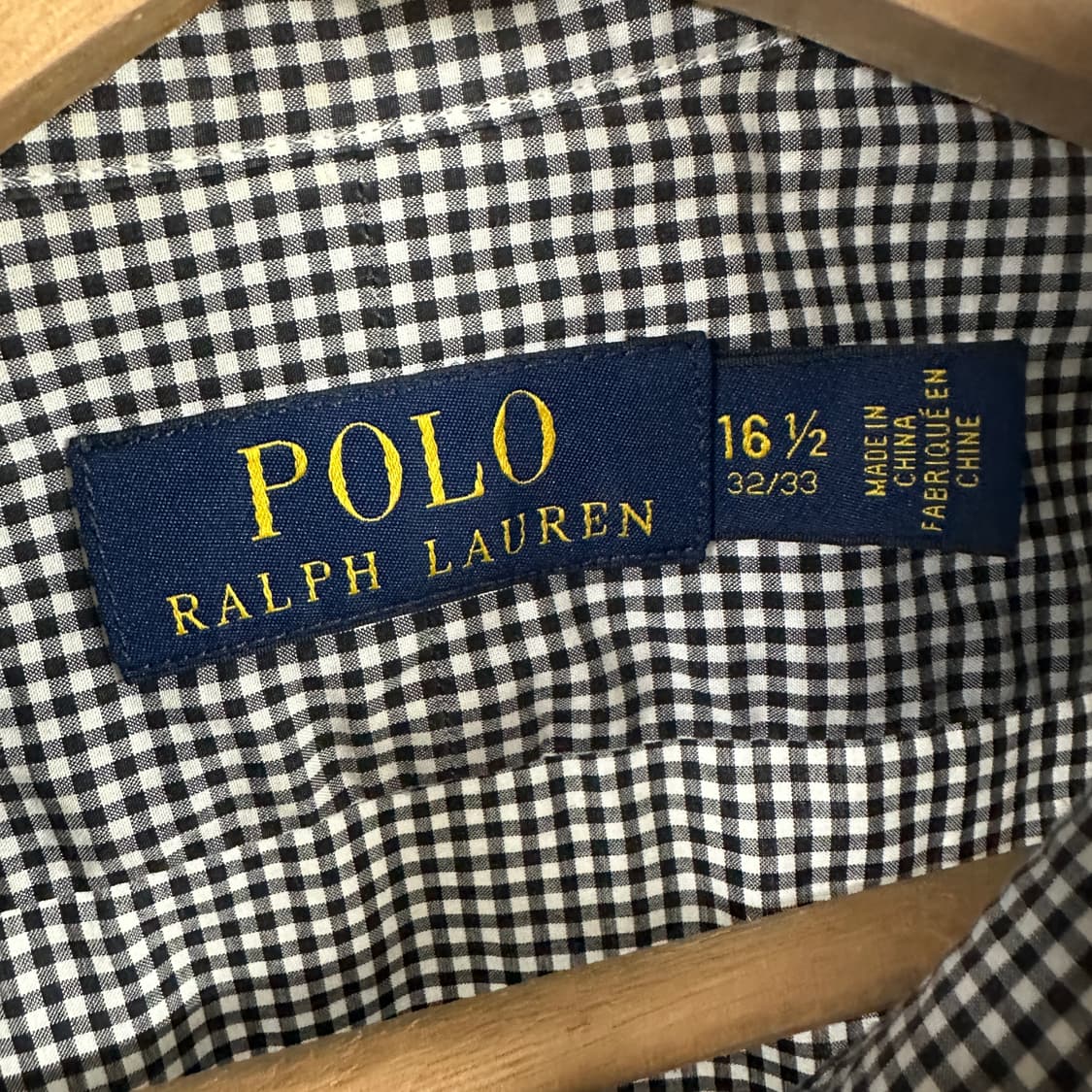 폴로 체크 드레스 셔츠 상품이미지2