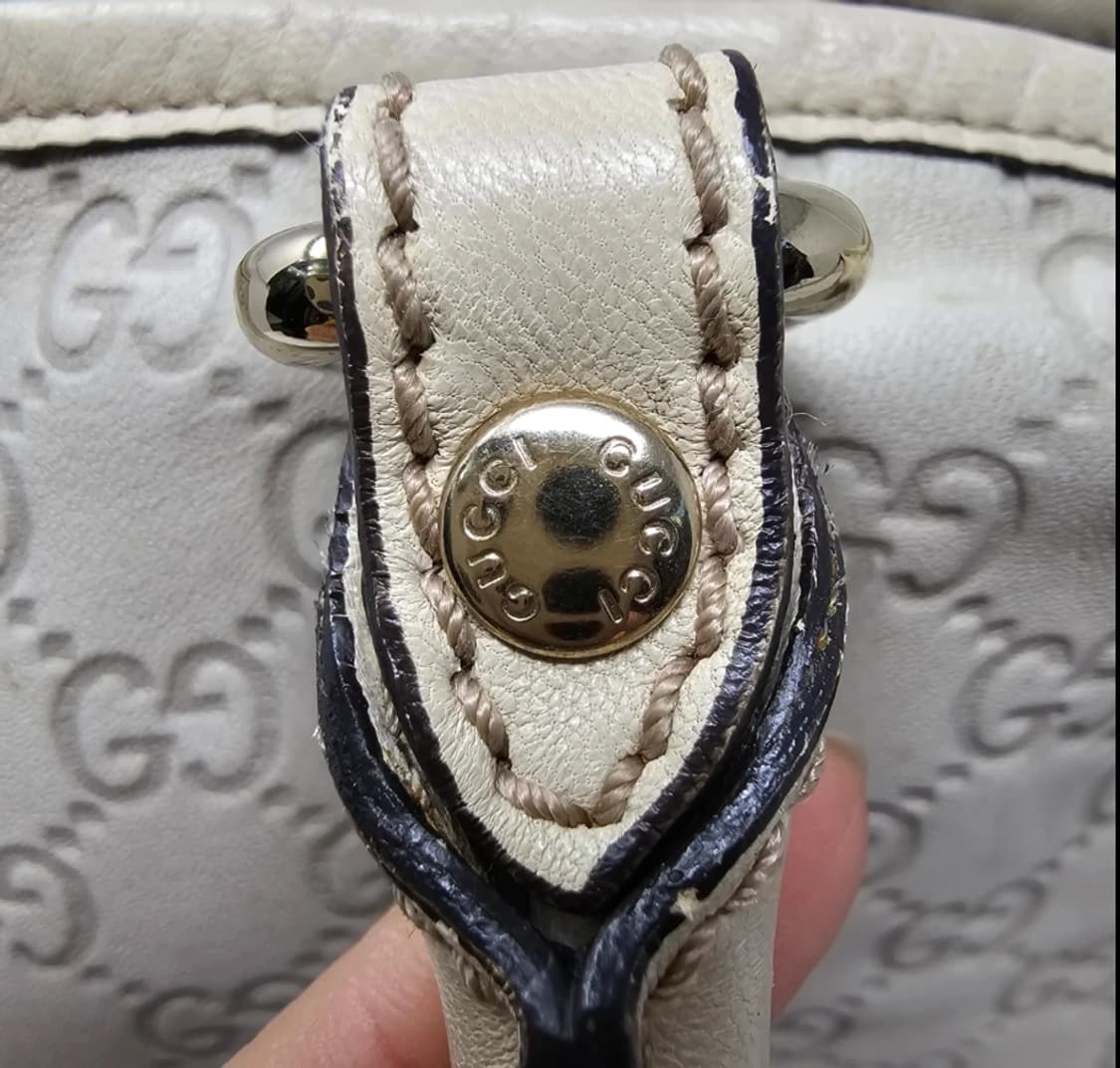 구찌 GG 패턴 아이보리 토트백 상품이미지9