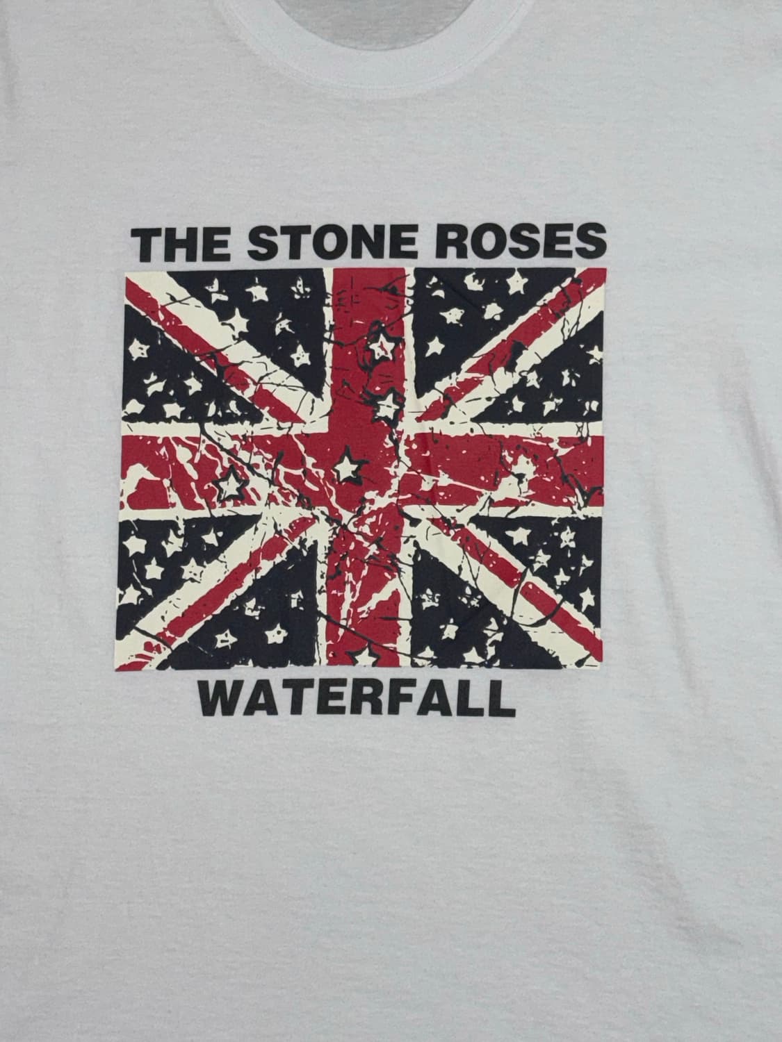 U.K oasis st damaged t-shirts (블랙/화이트) 상품이미지5