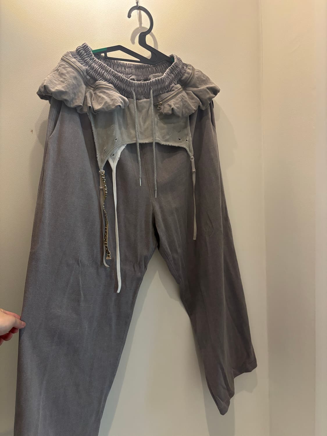 로사킷바인 그런지 레이어드스트랩 팬츠 상품이미지1