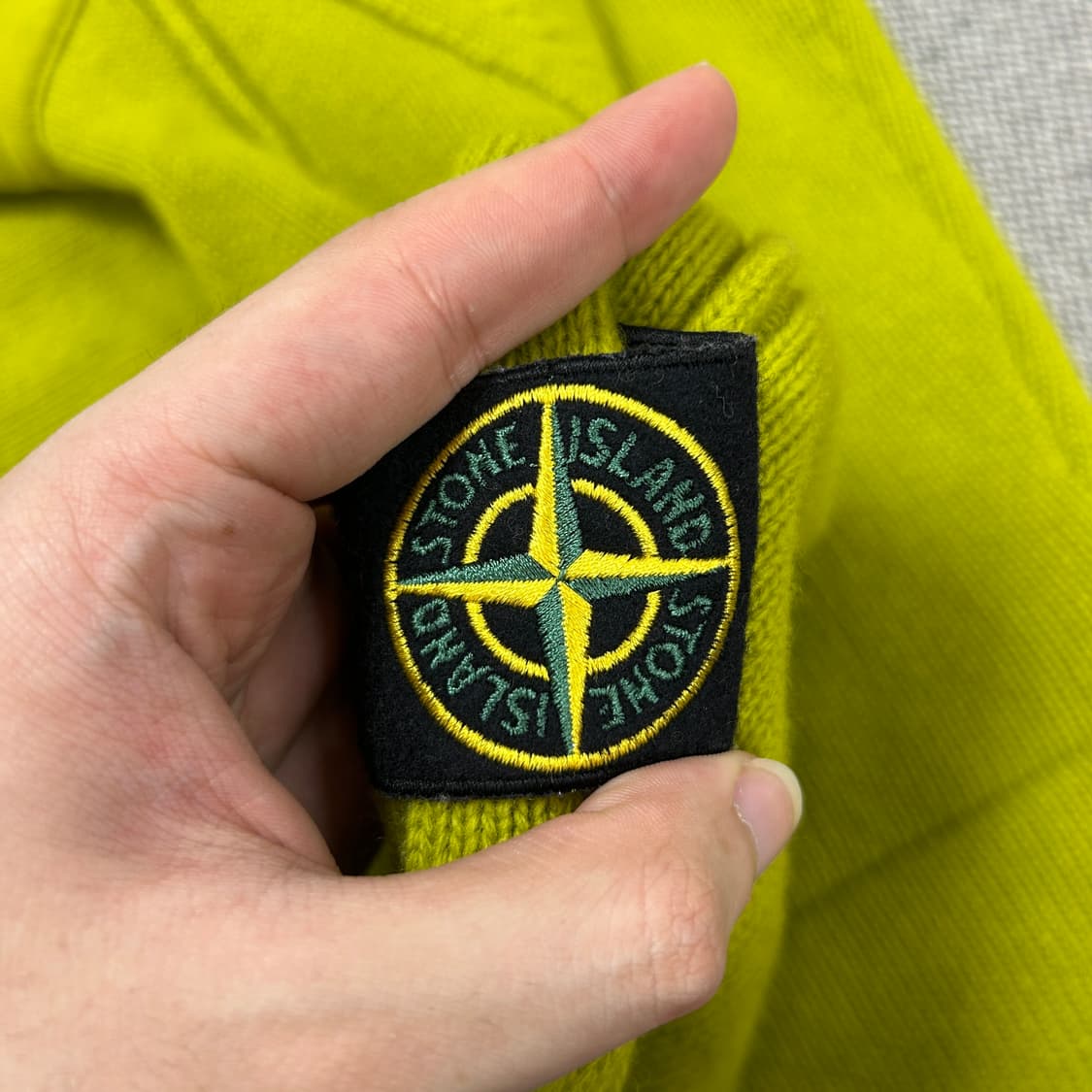 스톤아일랜드 버튼플라이 니트 후드(L) 상품이미지10