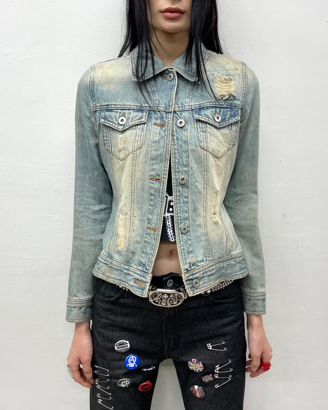 chu xxx cubic denim jacket  상품이미지2