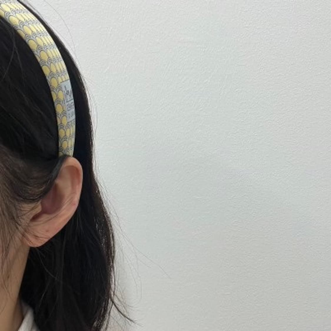 에르메스 옐로우 머리띠 상품이미지6